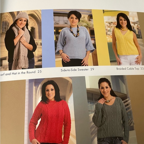 Easy Cable Knits for All Seasons by Knight-Bowman, Andra Knitting Book Patterns - Picture 4 of 5
